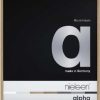 Nielson Alpha Oak Aluminium Frame 40x40 cm