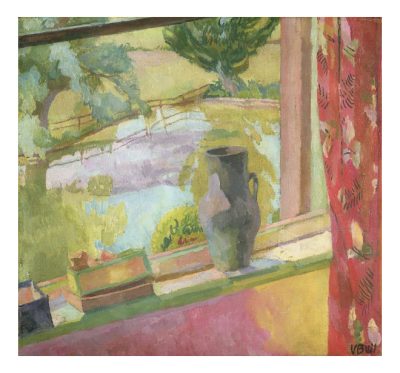 View of the Pond at Charleston by Vanessa Bell