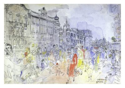 Oxford Street, London limited edition By anthony Gross