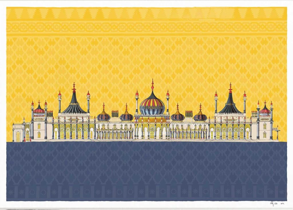 Brighton Pavilion By Alej Ez Print And Framing Royal vrogue.co