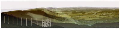 The Lark over Sussex Weald, Devils Dyke Season Fall Panorama By Alej ez