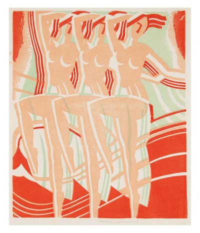Dancing Nymphs by Leonard Beaumont