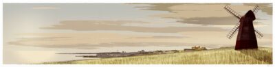 Rottingdean to Brighton, Beacon Mill Panorama By Alej ez