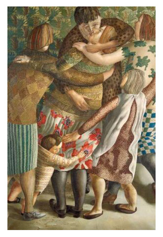 Hilda Welcomed By Stanley Spencer