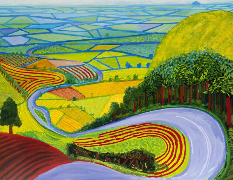 Garrowby Hill by David Hockney