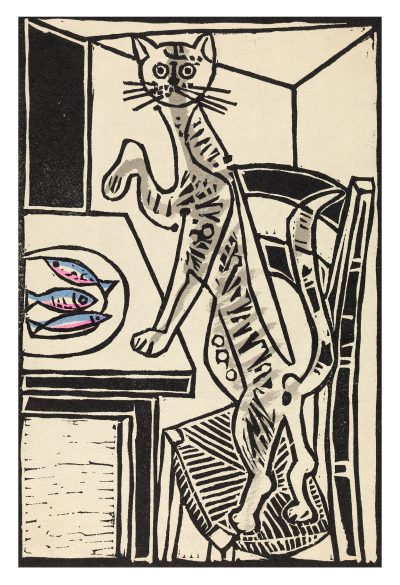 Cat by John Craxton