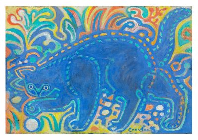 Cat and Ball by John Craxton