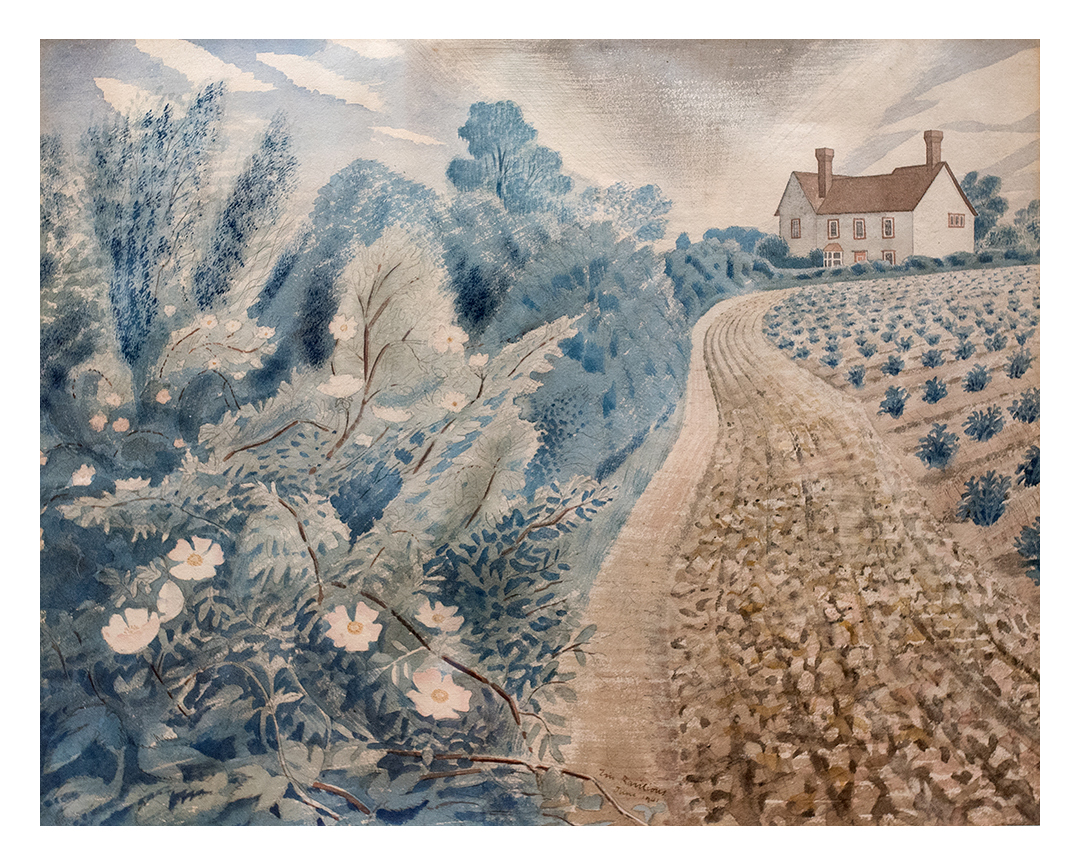 Potato Field by Eric Ravilious