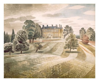 Buscot Park By Eric Ravilious