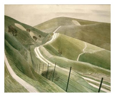 Chalk Paths by Eric Ravilious