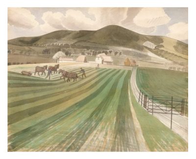 Mount Caburn by Eric Ravilious