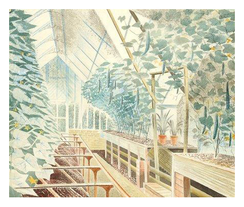 Cucumber House by Eric Ravilious