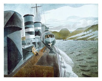 Scapa Flow by Eric Ravilious