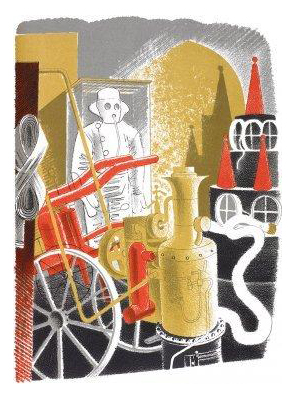 Fire Engineer by Eric Ravilious