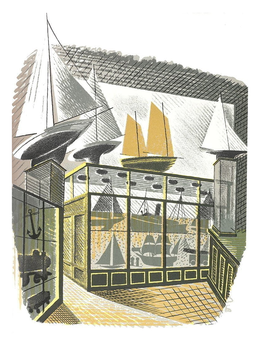 Model Ships and Railways by Eric Ravilious