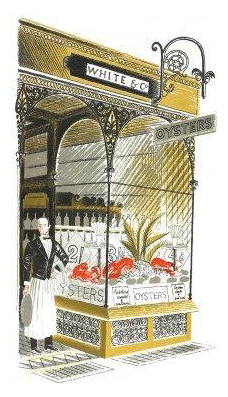 Oyster Bar by Eric Ravilious