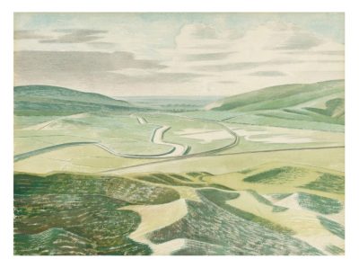Floods at Lewes By Eric Ravilious