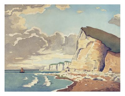 Sussex Cliffs by Eric Slater