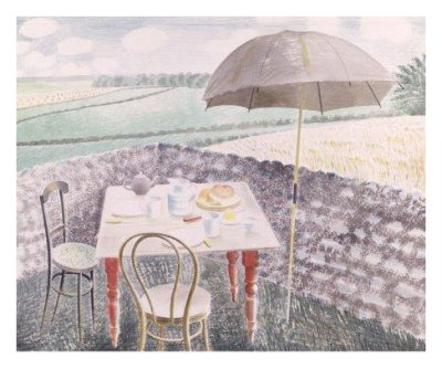 Tea at Furlongs by Eric Ravilious