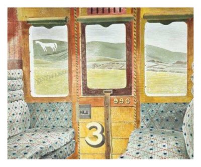 Train Landscape by Eric Ravilious