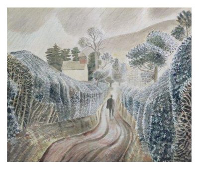 Wet Afternoon by Eric Ravilious