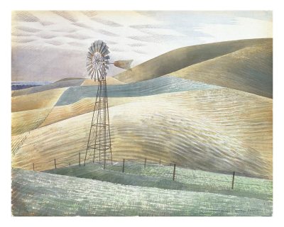 Windmill by Eric Ravilious