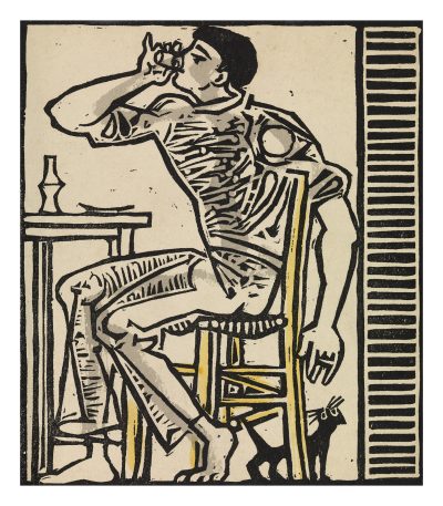 Drinking Boy by John Craxton