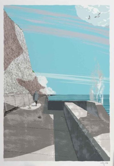 Undercliff Walk, Brighton - Sky Blue By Alej ez By Alej ez