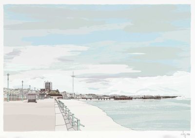 Hove to Brighton Prom - Pebble beach By Alej ez