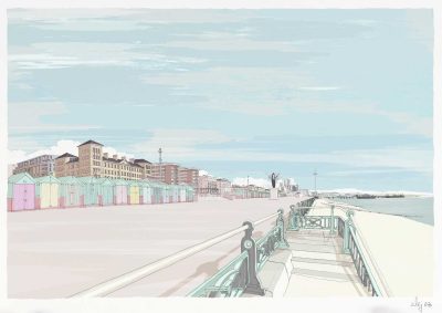 Hove Beach Huts - Pebble beach By Alej ez