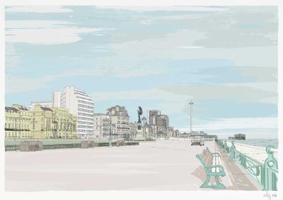Between Brighton & Hove - Pebble beach By Alej ez