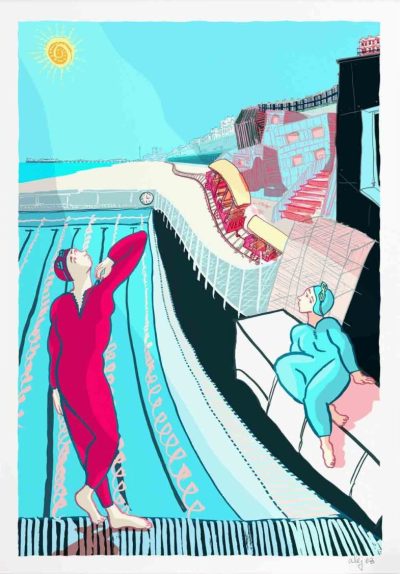 Modern Bathers By Alej ez