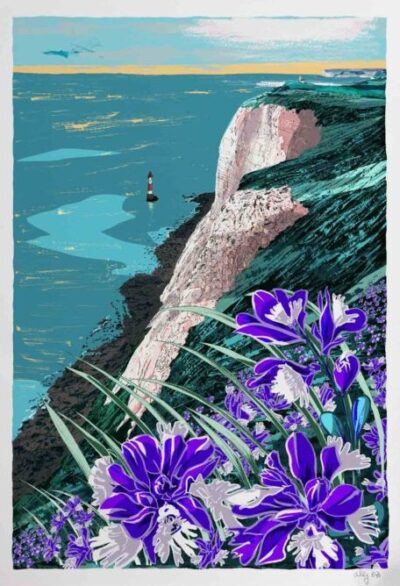 Chalk Milkwort growing at Beachy Head By Alej ez