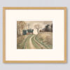 Caravans By Eric Ravilious Small framed