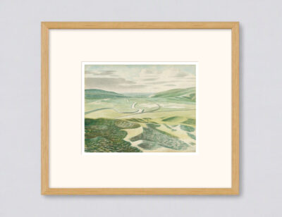 Flood at Lewes By Eric Ravilious Small framed