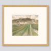 Mount Caburn By Eric Ravilious Small framed