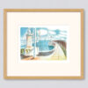 Newhaven Harbour By Eric Ravilious Small framed