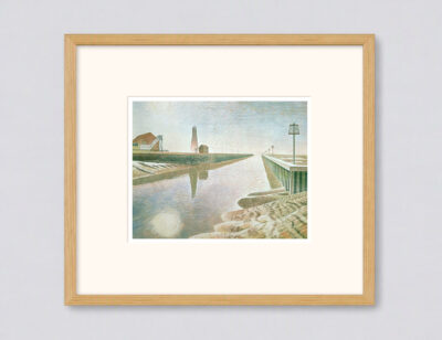 Rye Harbour By Eric Ravilious Small framed