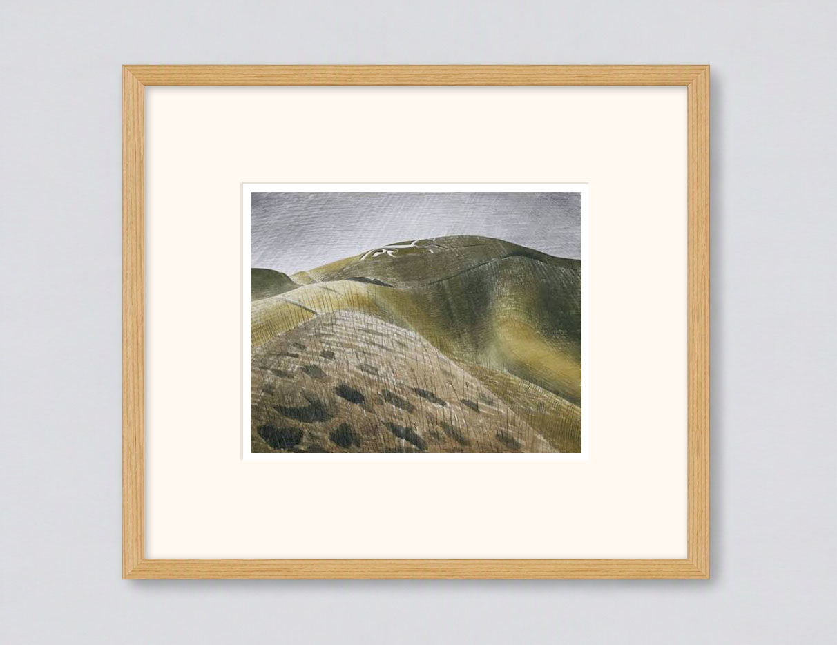Vale of the White Horse By Eric Ravilious Small framed
