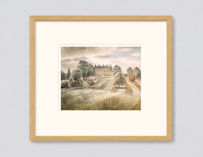 Buscot Park By Eric Ravilious Small framed