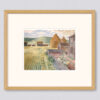 Furlongs By Eric Ravilious Small framed
